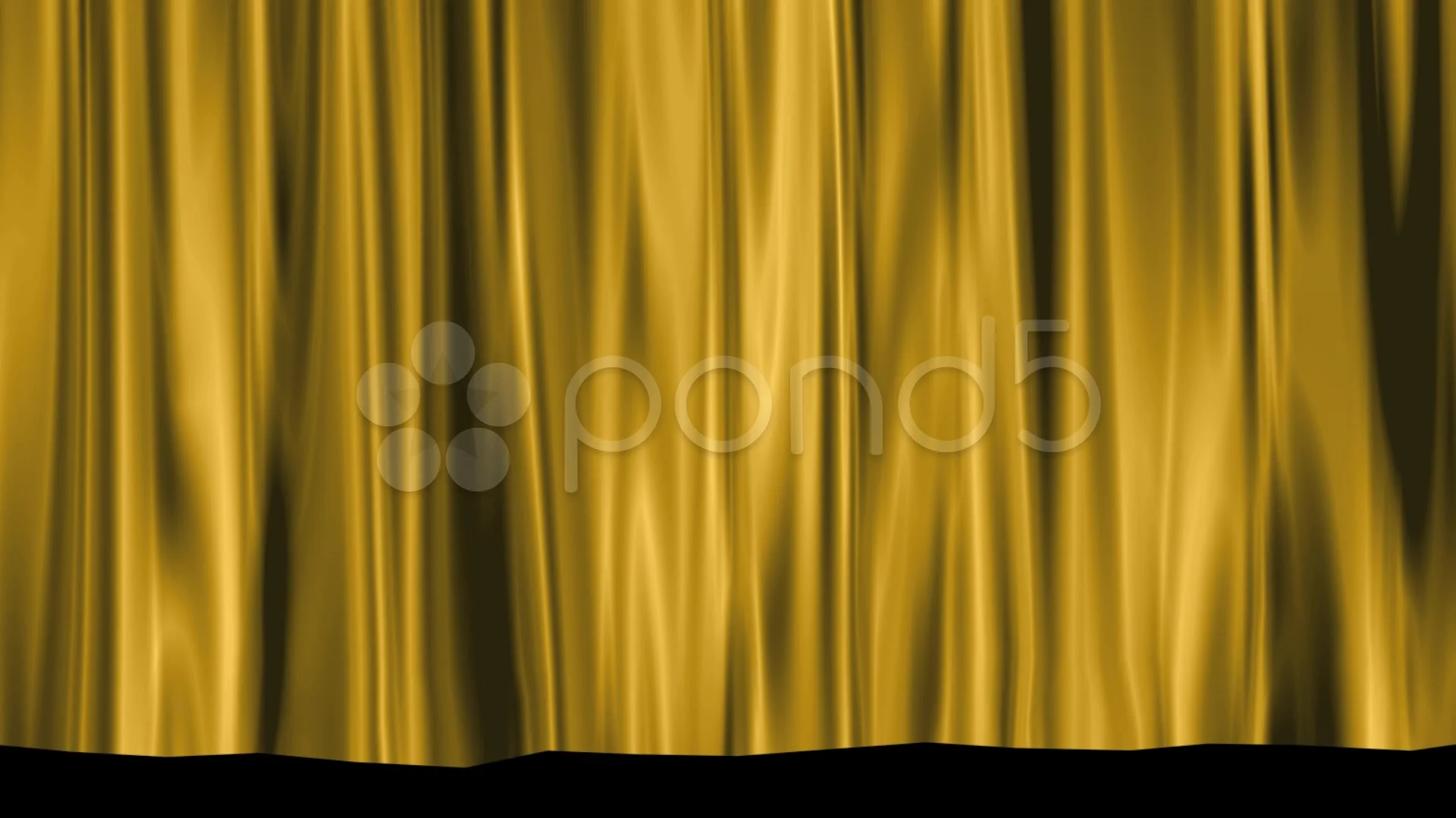 gold stage curtain background
