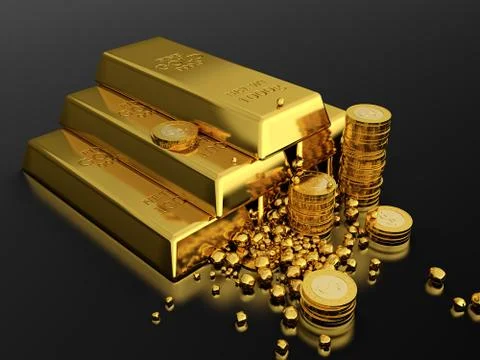 Gold standart Stock Illustration