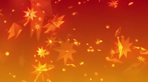 Gold Star Background Vídeo Stock 6523697