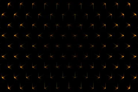 Gold star  Honeycombs. Background abstract minimalistic texture Stock Illustration