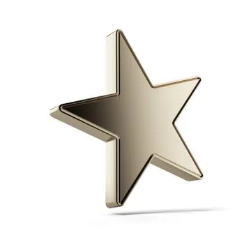 Gold star Stock Illustration