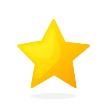 Gold star Stock Illustration