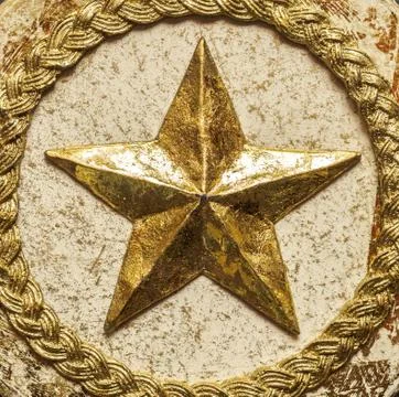 Gold star Stock Photos
