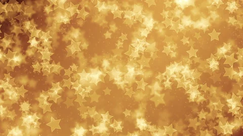 Gold Stars Stock Footage 64856246
