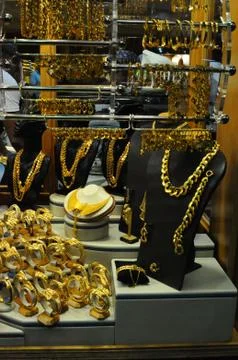 Gold store Stock Photos