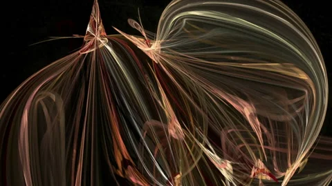 Gold strings abstract loop motion background Stock Footage 91144695