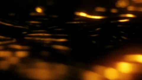 Gold Strings Reflections Abstract Background Stock Footage 201222017
