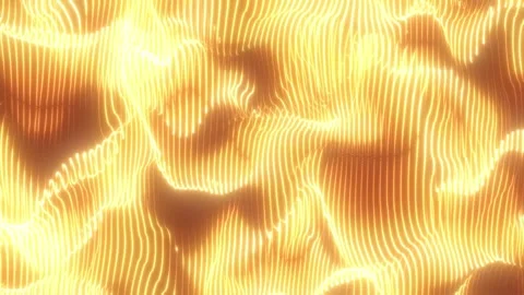 Gold strings wall Stock Footage 245838792