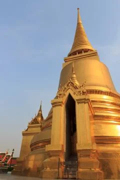 Gold stupa Stock Photos