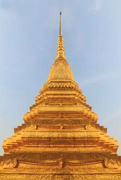 Gold stupa Stock Photos
