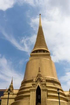Gold stupa Stock Photos