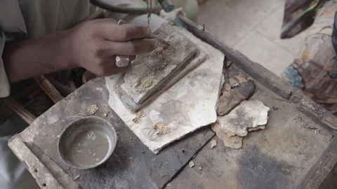 Gold in Sudan Stock-Footage 247654298