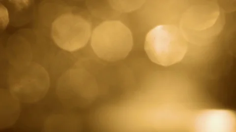 Gold Super Soft Bokeh - glitter and sparkle light flicker effect Stock-Footage 81128039