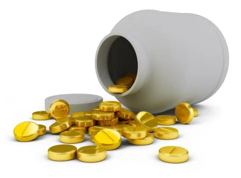 Gold tablets Stock Illustration