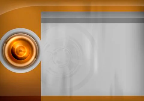 Gold template Stock Illustration