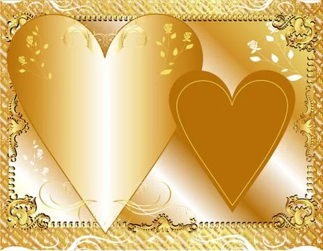 Gold Template Stock Illustration