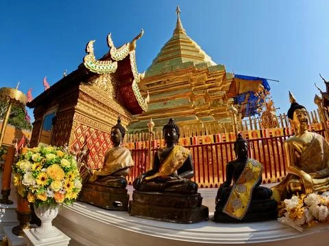 Gold Temple Stock Photos