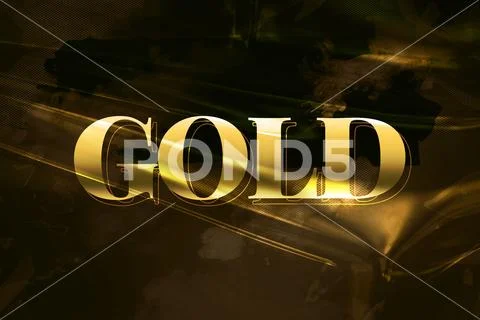Gold Text Effect PSD-Vorlage