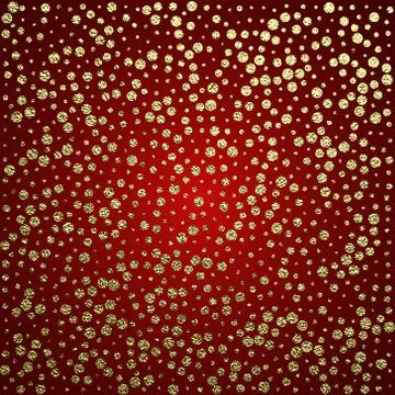 Gold texture. Abstract background Stock Illustration