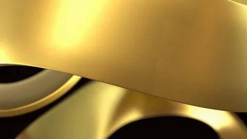 The Gold Texture for Background concept 3d Rendering. Stock Photos