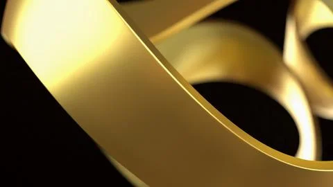 The Gold Texture for Background concept 3d Rendering. Stock Photos
