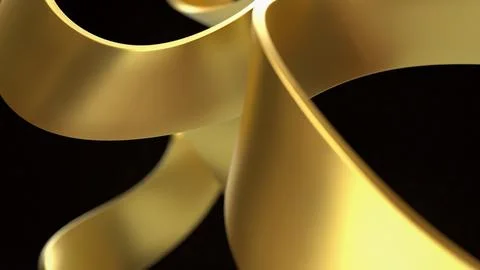The Gold Texture for Background concept 3d Rendering. Stock Photos