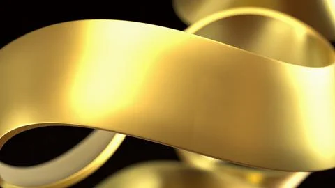 The Gold Texture for Background concept 3d Rendering. Stock Photos