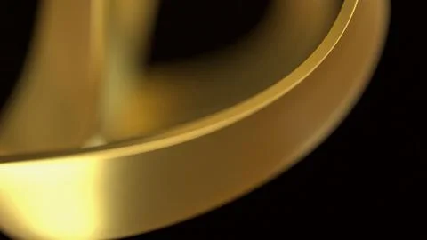 The Gold Texture for Background concept 3d Rendering. Stock Photos