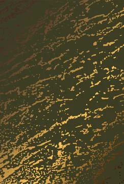 Gold texture on a dark green background. Luxury gold blue sequins seamless pa Stock Illustration