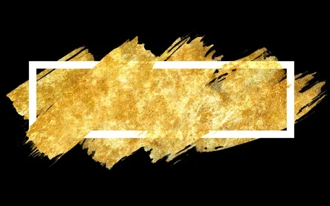 Gold Texture Paint Stain. Video stock 76729185