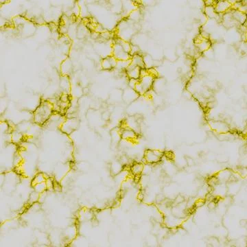Gold texture pattern on white marble Stock Photos