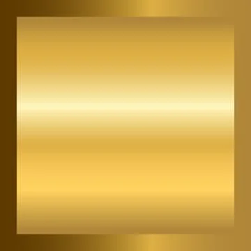 Gold texture square golden frame Stock Illustration