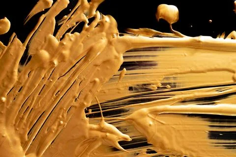 Gold texture used as background Stock Photos