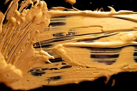 Gold texture used as background Stock Photos
