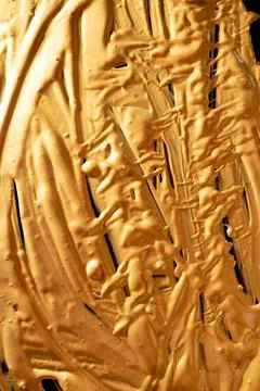 Gold texture used as background Stock Photos