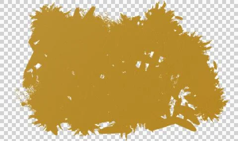 Gold Textured Paint Stroke Abstract Stock Illustration