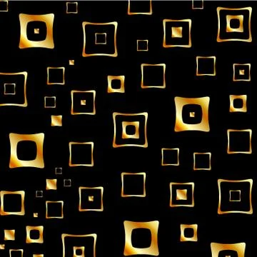 Gold tile background イラスト素材