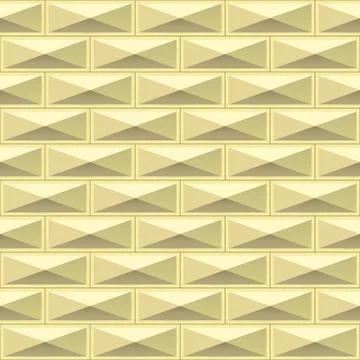Gold tiles texture. Seamless pattern Stock Illustration