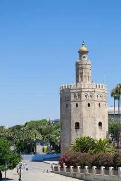 Gold tower Stock Photos