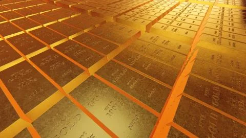 Gold treasure Stock Illustration