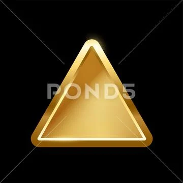 golden shiny vintage top rated *3D vector icon seal sign Stock