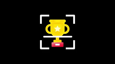 Gold Trophy Stock Footage 334178731