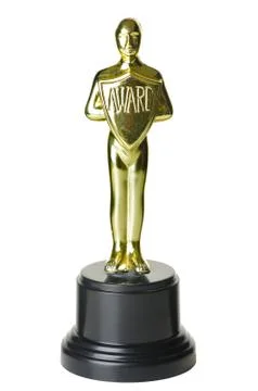 Gold trophy Stock Illustration