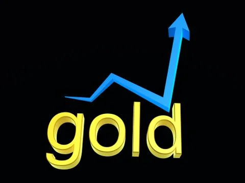 Gold value Stock Illustration