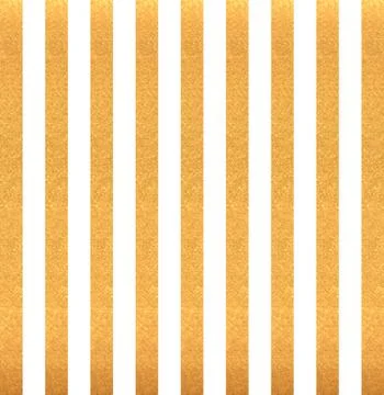 Gold vertical stripes on white background. Stock Illustration