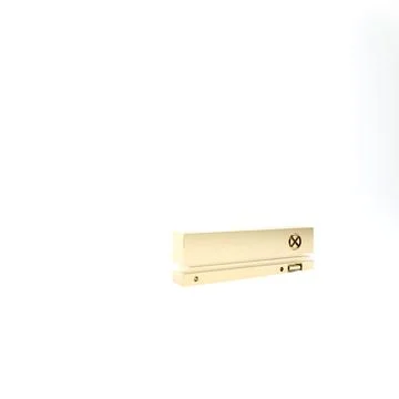 Gold Video game console icon isolated on white background. 3d illustration 3D Stock Illustration