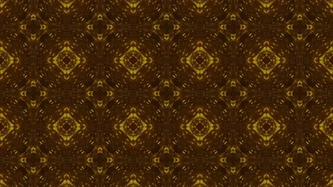 Gold Vintage Pattern Abstract Video Background Stock Footage 201222010