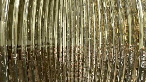 Gold Wall 1 Stock Footage 282222601