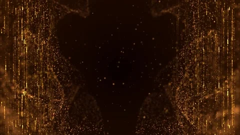 Gold Walls Stock Footage 166462770