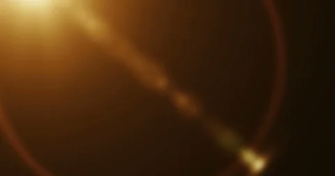 Gold warm color bright lens flare rays flashes leak movement Stock Footage 103120472